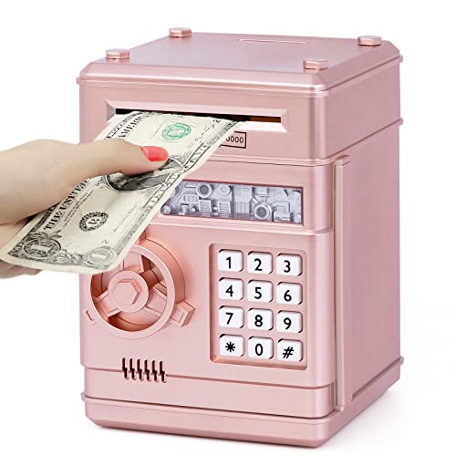 Refasy Piggy Bank Toy,Kids Toys Electronic Piggy Bank for...