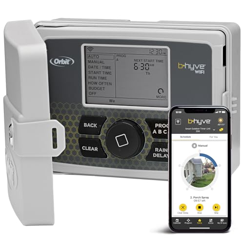 Orbit 57950 B-hyve 12-Zone Smart Indoor/Outdoor Sprinkler...