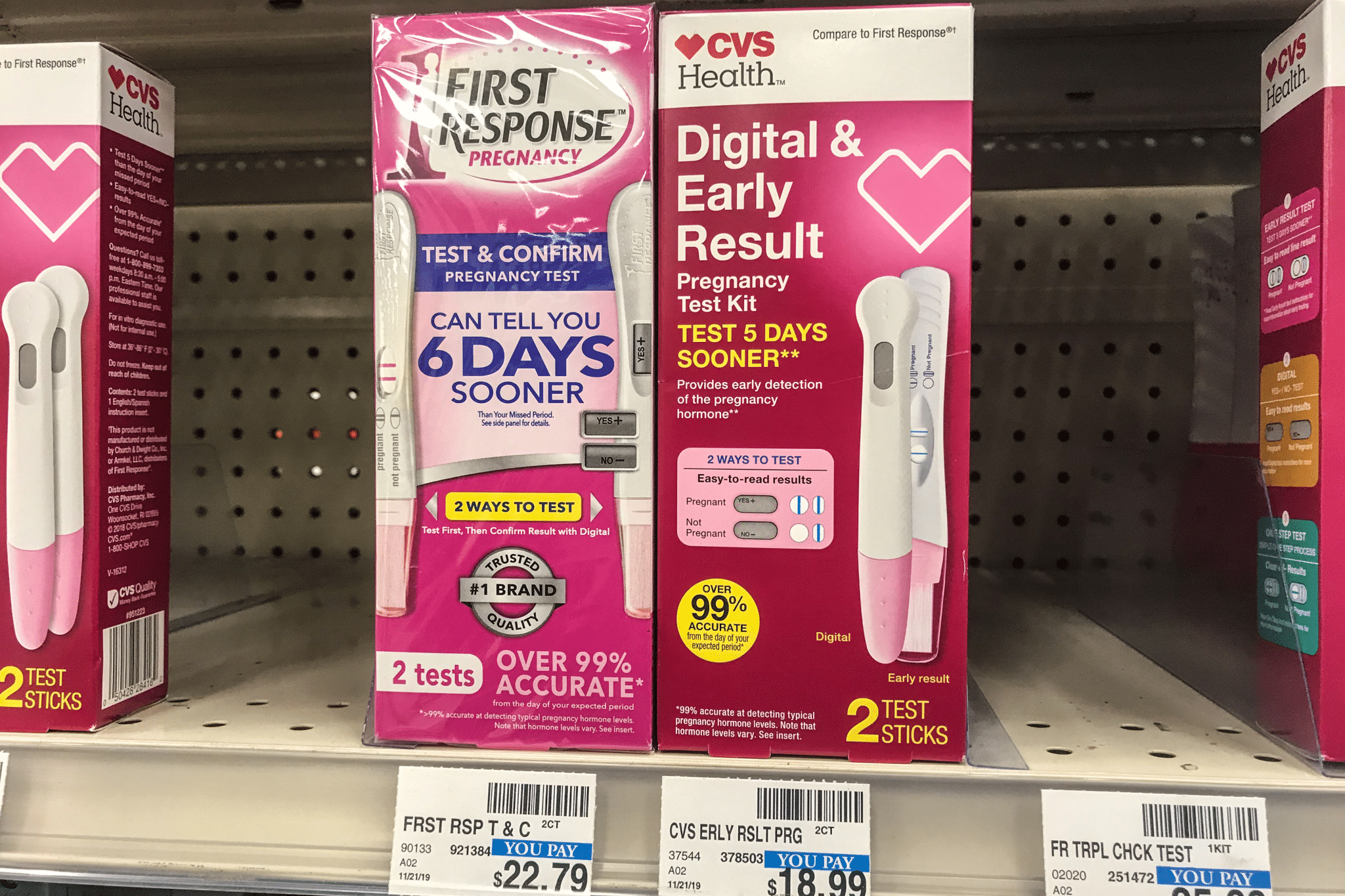 Best Pregnancy Tests at CVS (Brand Comparison Chart) Frugal Answers